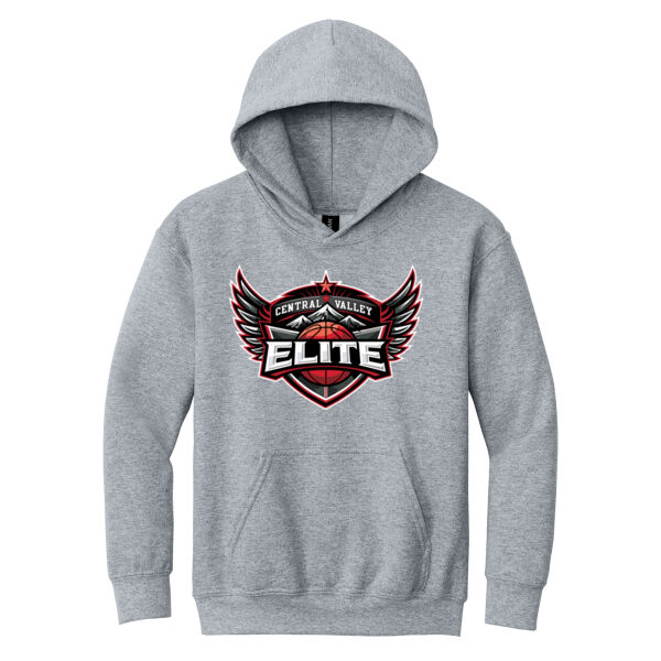Central Valley Elite Youth Heavy Blend Hooded Sweatshirt Thumbnail