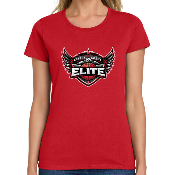 Central Valley Elite Ladies Heavy Cotton 100% Cotton T Shirt Thumbnail