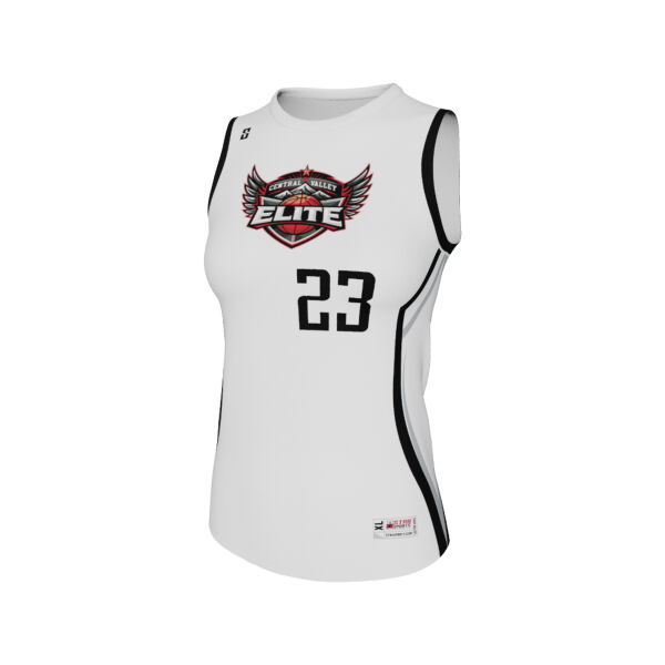 Central Valley Elite Home Basketball Jersey Thumbnail