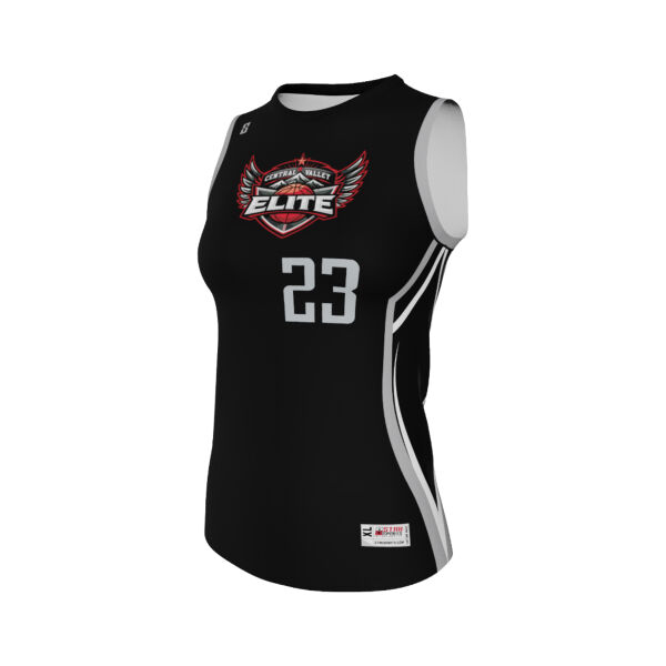 Central Valley Elite Away Basketball Jersey Thumbnail